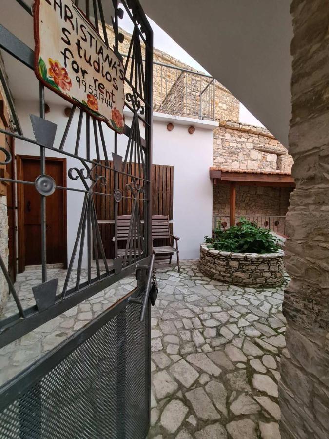 Christiana'S Stone Studios Lefkara Exterior foto